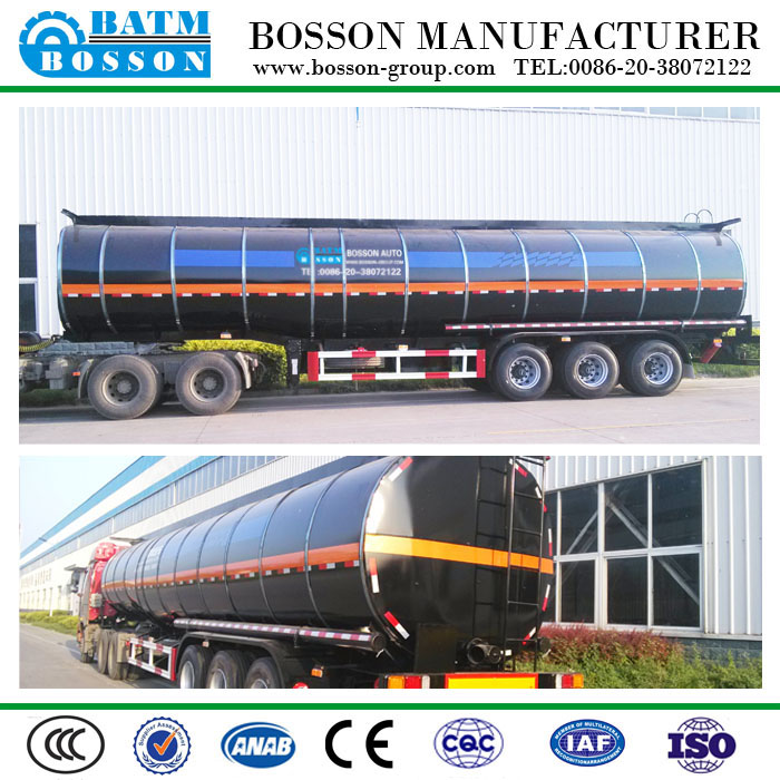 Carbon Steel Fuel Tanker Semi Trailer CS001
